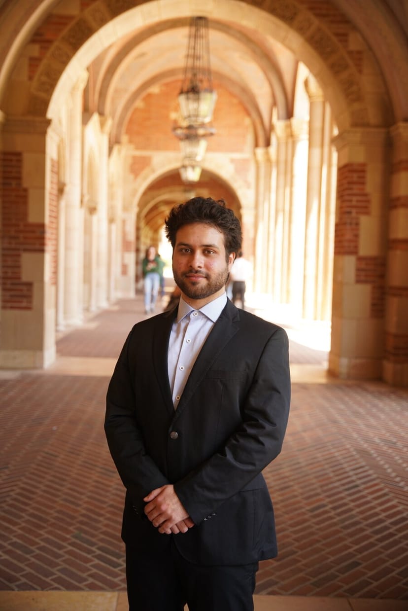 Portrait of Imaan Soltanalipour at UCLA